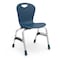 Virco ZUMA Series 15" Classroom Chair, 1st - 4th Grade with Nylon Glides - Navy Seat ZU415 - alternate 1